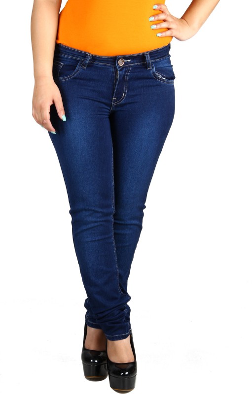 Fashion Cult Slim Women Dark Blue Jeans