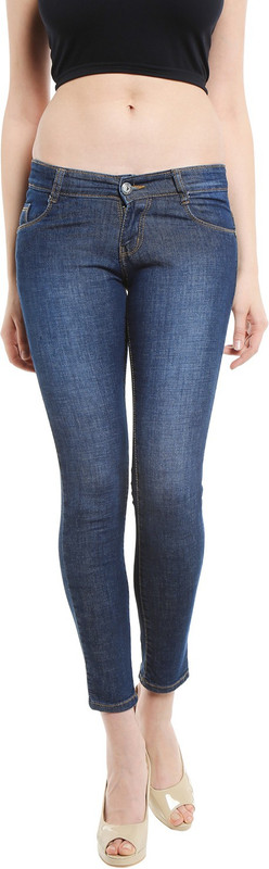 Ffungus Skinny Women Blue Jeans