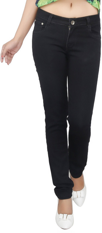 Present Jeans Slim Women Black Jeans