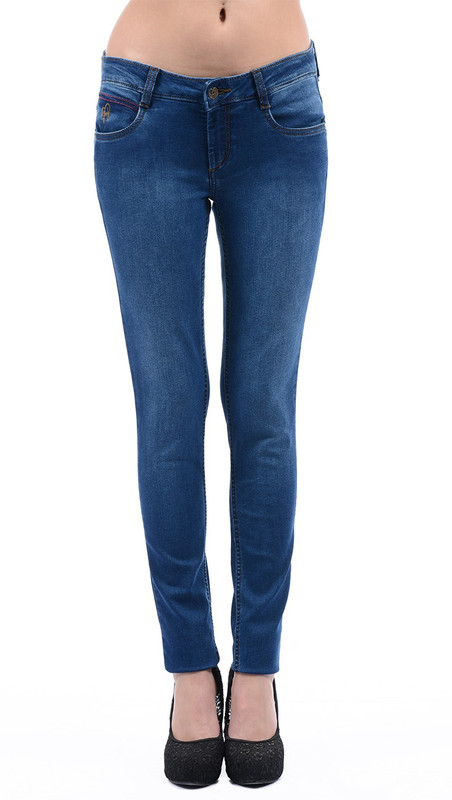 Flying Machine Skinny Women Blue Jeans