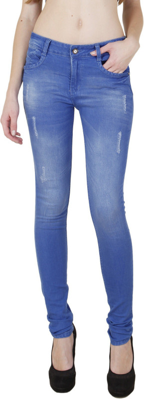 Fck-3 Slim Women Light Blue Jeans