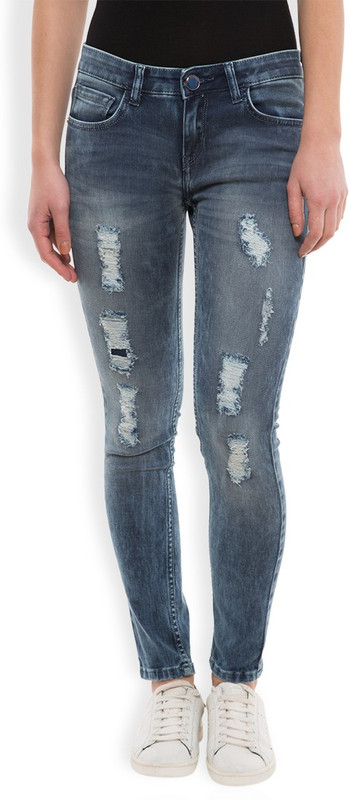 Tokyo Talkies Skinny Women Blue Jeans