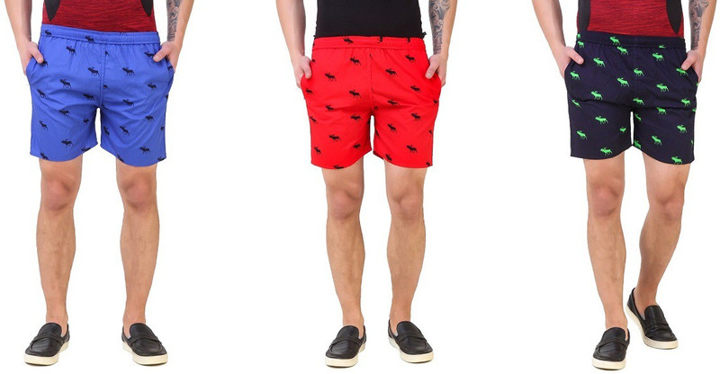 makhkha Animal Print Men & Women Boxer(Pack of 3)
