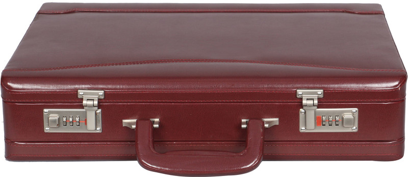 OBANI Faux leather briefcase Medium Briefcase - For Men & Women(Maroon)