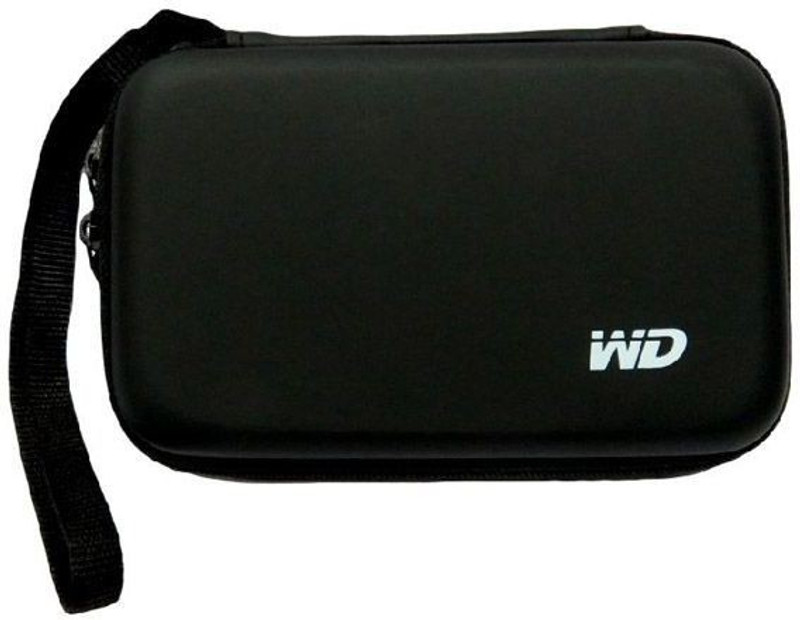 hle Pouch for WD External Hard Disk Hard Case(BLACK)