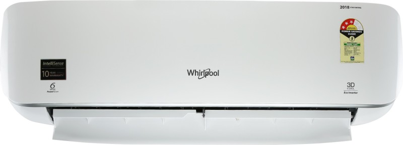 Whirlpool 1.5 Ton 3 Star BEE Rating 2018 Inverter AC  - White(1.5T 3D Cool Eco Inverter 3S, Aluminium Condenser) RS.32990 (42.00% Off) - Flipkart