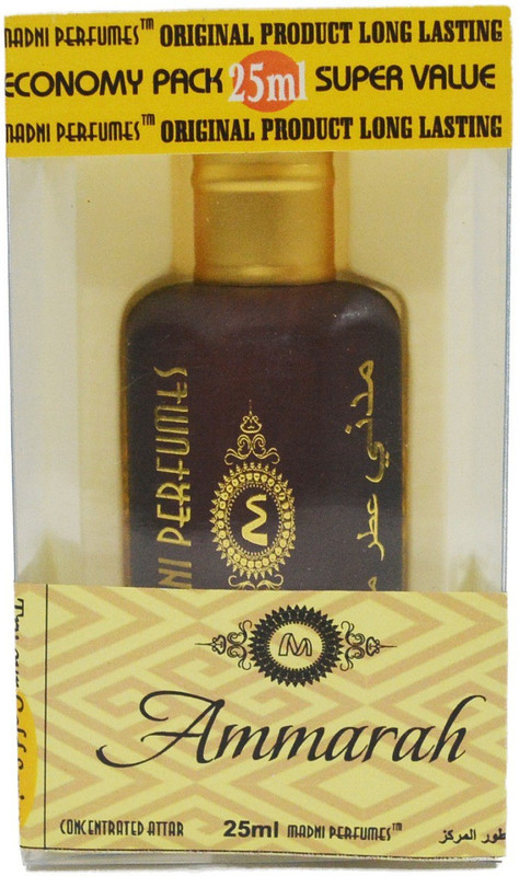 Madni Perfumes Ammarah Economic Series Concentrated Attar / Ittar Herbal Attar(Bakul)