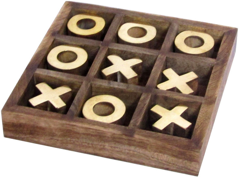 aps craft APSTC-253 flat Tic tac Toe Board Game