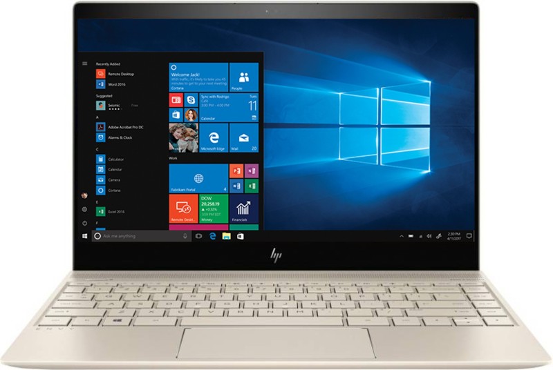 HP Envy 13-ad125TU (2VL77PA#ACJ) (Ci5-8250U/8GB/256GB/Win10/13.3 Inches) Gold Price List in India