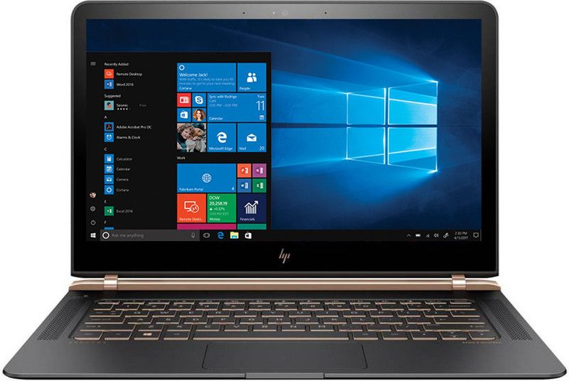 HP Core i7 7th Gen - (8 GB/512 GB SSD/Windows 10 Home) 13-V122TU Thin and Light Laptop(13.3 inch, Dark Ash SIlver, 1.1 kg) RS.143990 (26.00% Off) - Flipkart