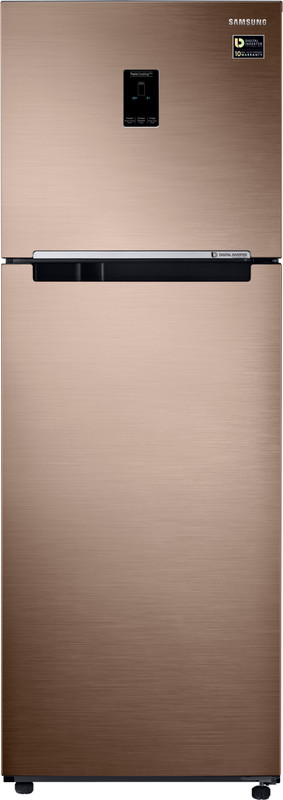 Samsung 345 L Frost Free Double Door 3 Star Convertible Refrigerator(Refined Bronze, RT37M5538DP/HL) Samsung 345 L Frost Free Double Door 3 Star Convertible Refrigerator(Refined Bronze, RT37M5538DP/HL)