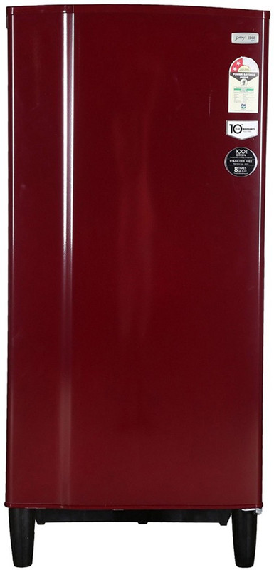 Godrej 185 L Direct Cool Single Door 2 Star Refrigerator(Wine Red, RD EDGE 185 CW 2.2)