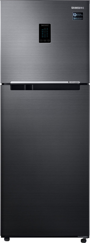 Samsung 324 L Frost Free Double Door 3 Star Convertible Refrigerator(Black Inox, RT34M5538BS/HL) Samsung 324 L Frost Free Double Door 3 Star Convertible Refrigerator(Black Inox, RT34M5538BS/HL)