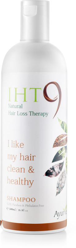 Lass Naturals IHT9 Hairfall Control Ayurvedic Shampoo - Advance Hair Repair Shampoo - Intensive Hair Growth Treatment, 500 ml - Hair Care(500 ml)