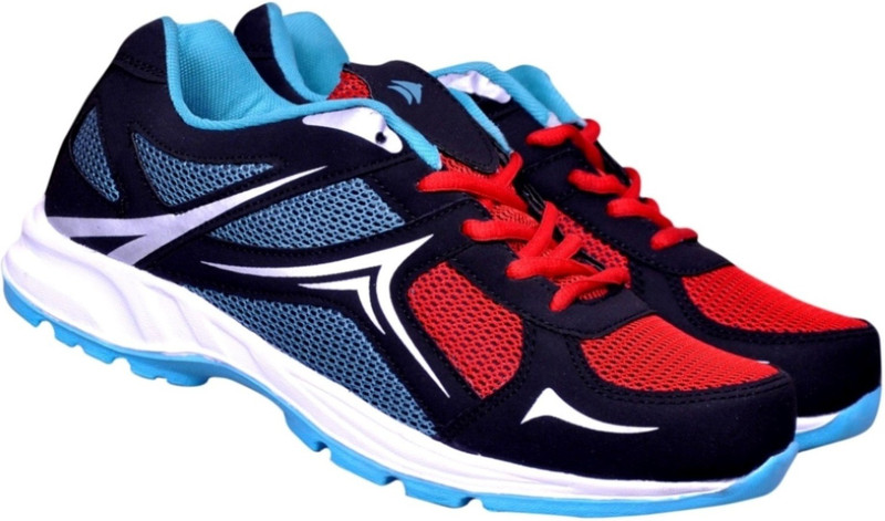 begone U Krish Red Running Shoes For Men(Multicolor)