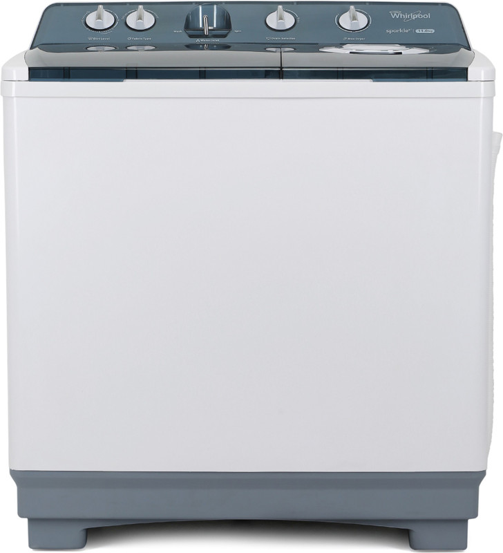 Whirlpool 11 kg Semi Automatic Top Load Silver, Grey(Sparkle)