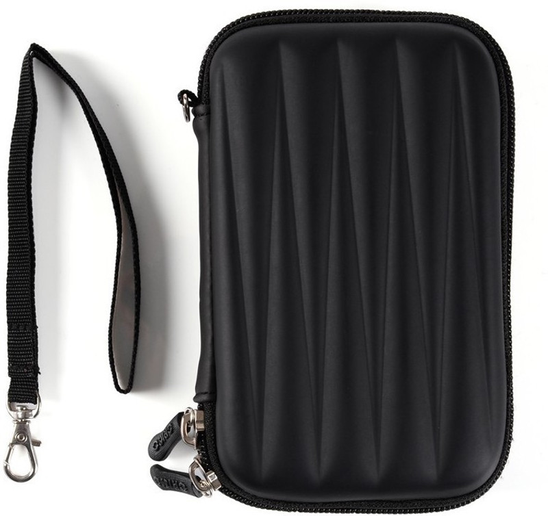 AlexVyan Pouch for Seagate Backup Plus Slim 1TB 2TB External Hard Disk Drive Casing Case Cover Enclosure Bag Sleeve(Black, Shock Proof, Rubber, Pack of: 1)