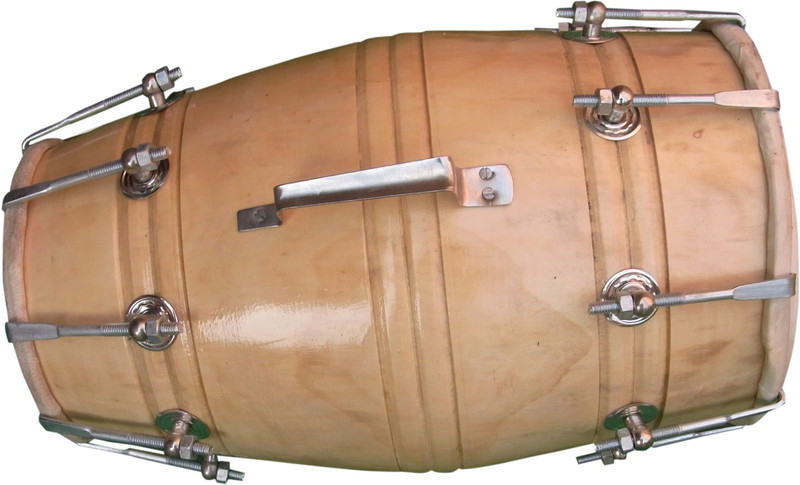 Diamond Enterprises FSML2011 Nut & Bolts Dholak(Clear)