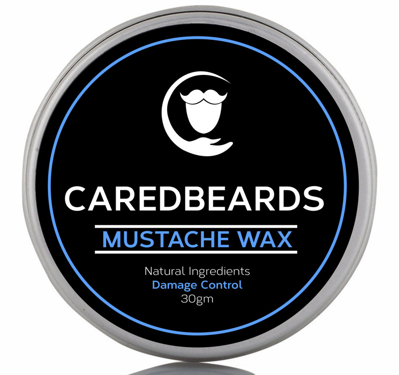 Caredbeards Blue Range Mustache Wax - Damage Control(30g) Wax(30 g)