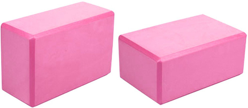 Jubilant Lifestyle For Gym, Exercise, Yoga Yoga Blocks(Purple Pack of 2)
