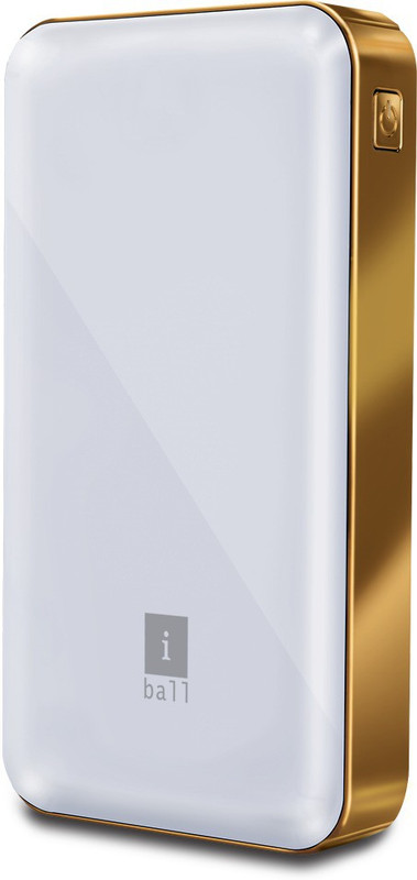 PWBF34SXNCDRSCJ9-flipkart.com Iball 1200 Power Bank (PLM-12100 White, 12000mAH With Dual USB Ports)(White, Lithium Polymer)