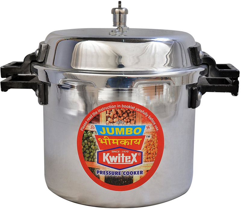 kwitex 16.5 ltrs Outer Lid Popular Aluminum Pressure Cooker Hotels, Restaurants, caterers or for large families 16.5 L Pressure Cooker(Aluminium)