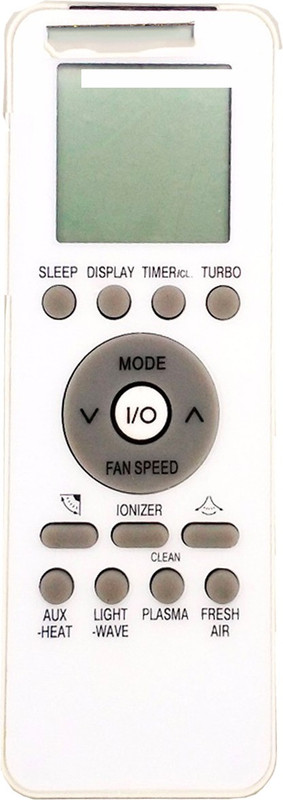 icooli COMPATIBLE AC REMOTE WITH BACKLIGHT AND TIMER FOR Galanz 034 (PLEASE MATCH WITH THE OLD REMOTE) … Remote Controller(White)