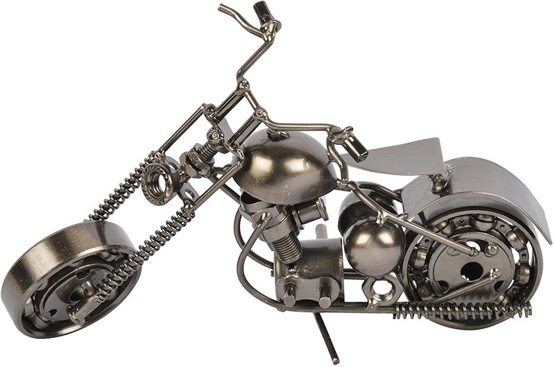 Handmade Craft Mart Metal Metallic bike ( 20 x 3 x 10 cm, Black) METALIC DECORATIVE - 380 g Handmade Craft Mart Metal Metallic bike ( 20 x 3 x 10 cm, Black) METALIC DECORATIVE - 380 g