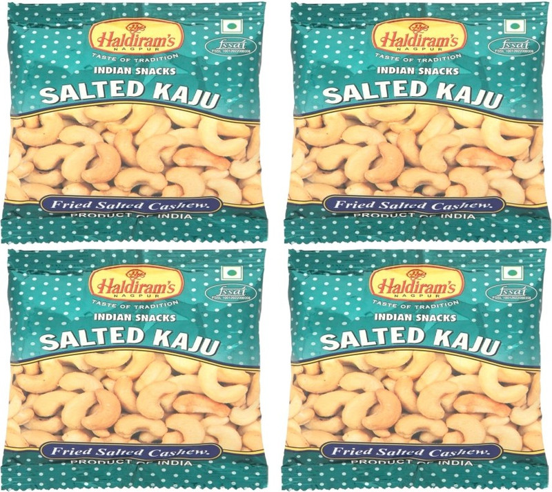 Haldiram's Salted Kaju(Pack of 4, 4 x 35, 140 g)