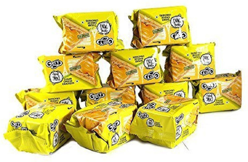 Gone Mad Gery Cheese Cracker Family Pack (Pack of 12)(1320 g, Pack of 12)