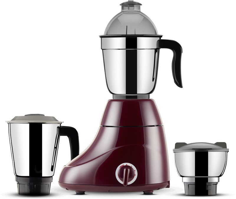 Butterfly Ivory Plus 750 W Juicer Mixer Grinder(Cherry Red, 3 Jars)