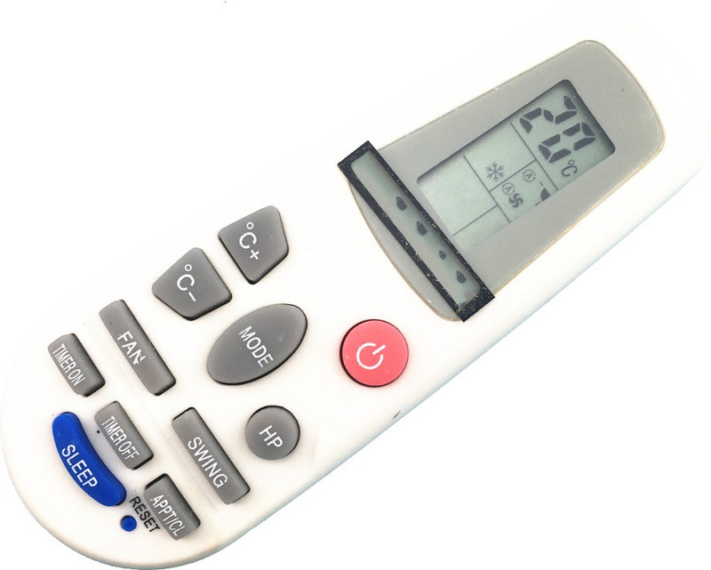 icooli COMPATIBLE AC REMOTE HISENSE 150(PLEASE MATCH WITH THE OLD REMOTE) … Remote Controller(White)