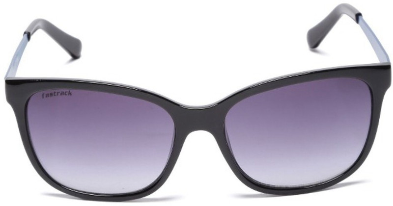 Fastrack Cat-eye Sunglasses(For Men, Black)