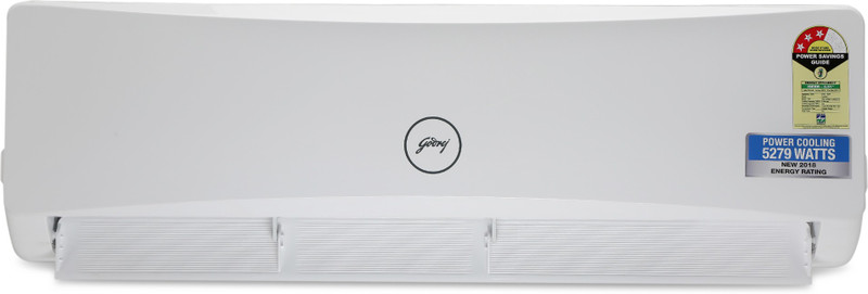 Godrej 1.5 Ton 3 Star Split AC - White(GSC 18 RGN 3 CWQR, Copper Condenser)