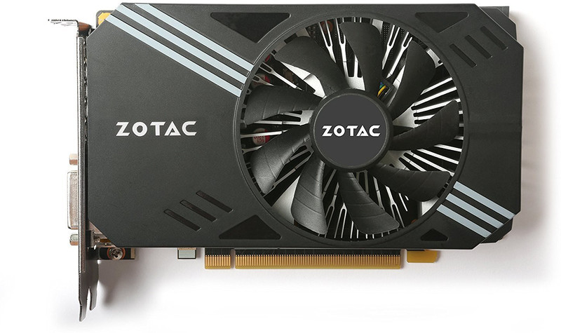 ZOTAC NVIDIA ZT-P10600A-10L 6 GB GDDR5 Graphics Card(Black)