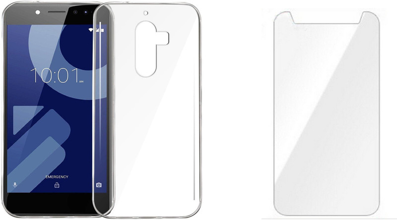 Eyuvaa Screen Protector Accessory Combo for iVoomi i1s(Transparent)
