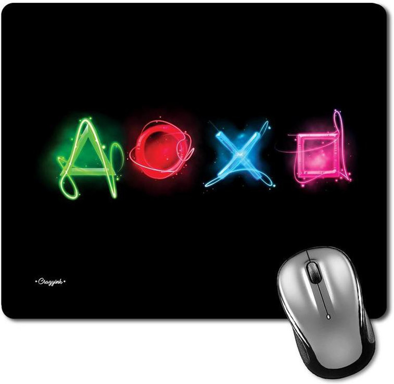 CRAZYINK MPGame Button Mousepad(Multicolor)