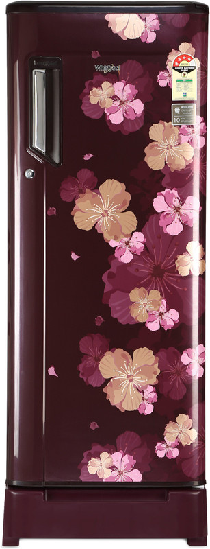 Whirlpool 215 L Direct Cool Single Door 4 Star Refrigerator with Base Drawer(Wine Azalea, 230 imfresh roy 4s wine azalea-e) Whirlpool 215 L Direct Cool Single Door 4 Star Refrigerator with Base Drawer(Wine Azalea, 230 imfresh roy 4s wine azalea-e)