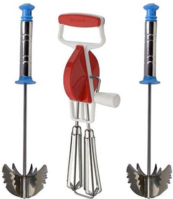 network NK Rawai +Beater 0 W Hand Blender(blue red)