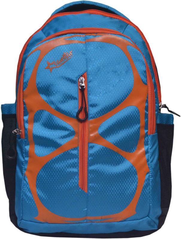 sanstar PogoLappy 32 L Laptop Backpack(Blue, Orange)