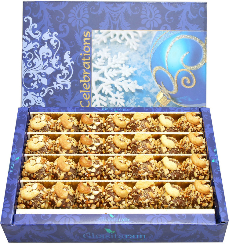 Ghasitaram Gifts Sugarfree Chocolate Kaju Laddoo Box(800 g)