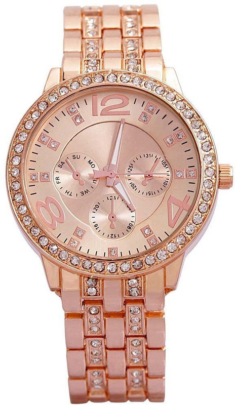 Declasse GEVA- ROSEGOLD WATCH Analog Watch - For Women Declasse GEVA- ROSEGOLD WATCH Analog Watch - For Women