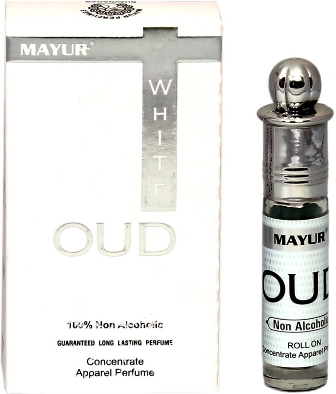 Mayur White Oud Attar Roll On (unisex) Floral Attar(Floral)