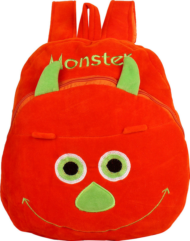 orange colour school bag