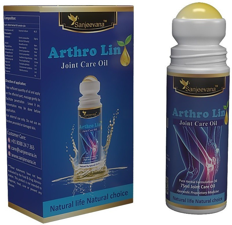 sanjeevana Artho Lin Joint care Oil Roll On Bottle Balm(75 ml)