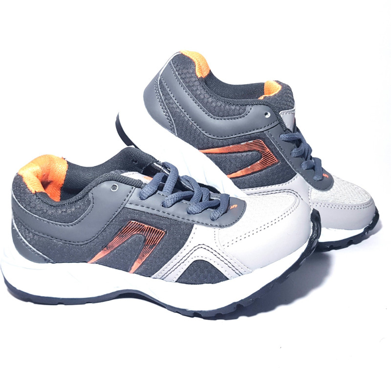 stump Boys & Girls Lace Aerobic Shoes(Grey)