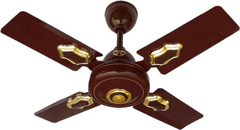 minmax 600MM Classic Hi-Speed 4 Blade Ceiling Fan(BROWN, Pack of 1)