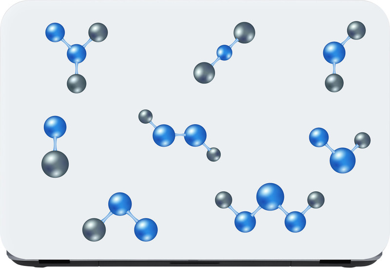 Flipkart SmartBuy molecules 2 Premium LG Vinyl (matte) Laptop Decal 14.1