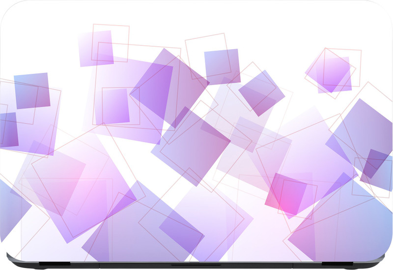 Flipkart SmartBuy cubes abstract Premium LG Vinyl (matte) Laptop Decal 13.3