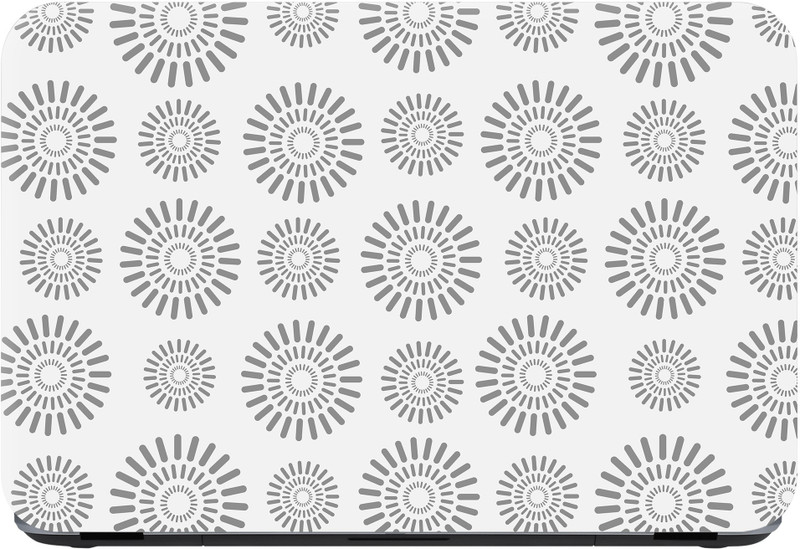 Flipkart SmartBuy wheeled pattern 2 Premium LG Vinyl (matte) Laptop Decal 15.6